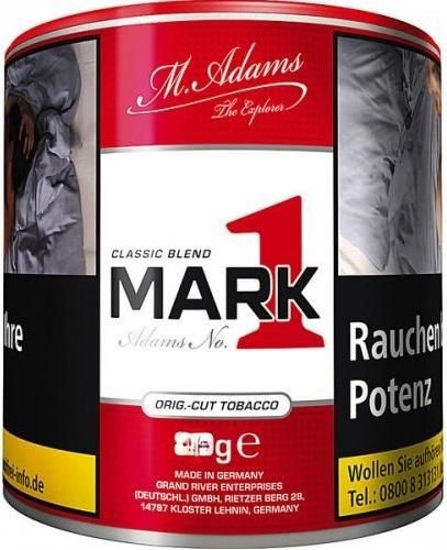 Mark Adams No1 Classic Tabak 90g Dose Stopftabak Volumentabak