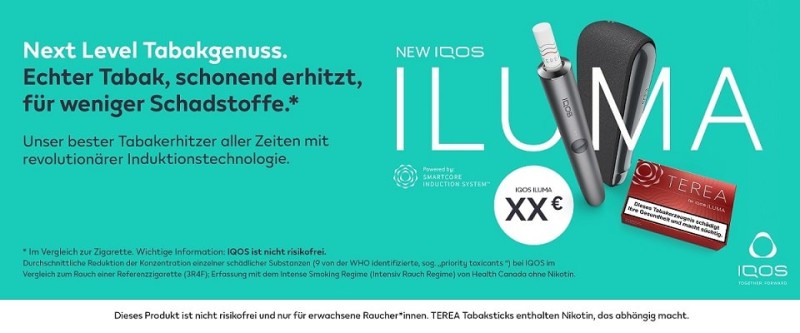TEREA Turquoise für IQOS ➢ Menthol für nur 7,00 € pro Pack!
